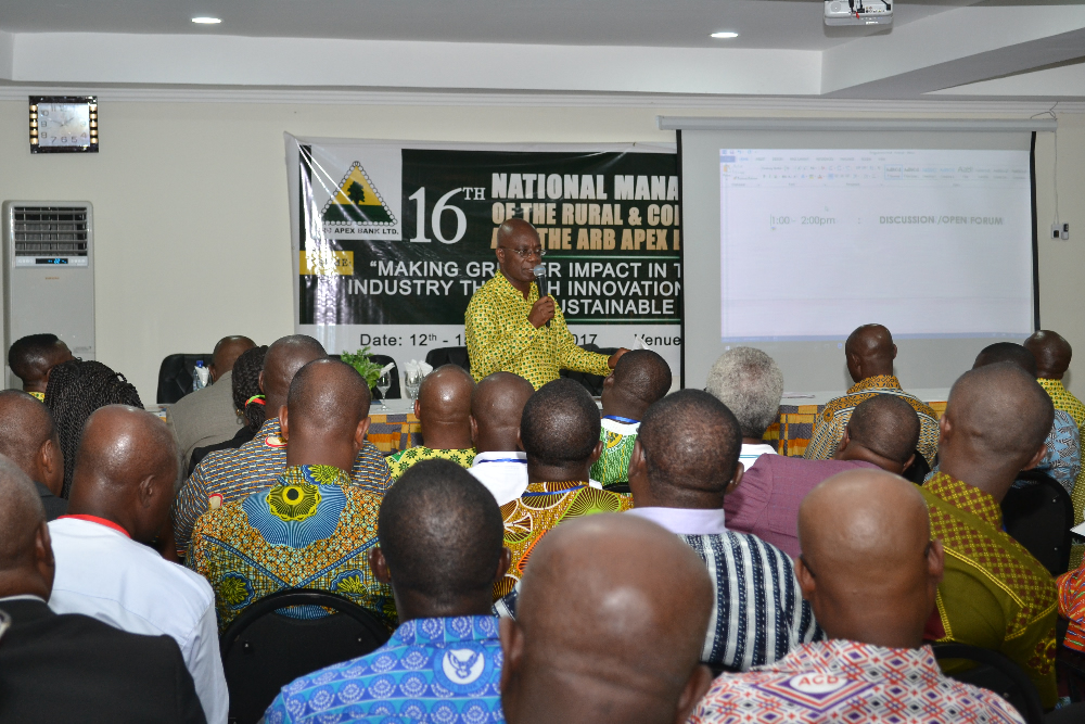 MD Of ARB Apex Bank Opening Remarks At The 17th Annual National Managers' Conference