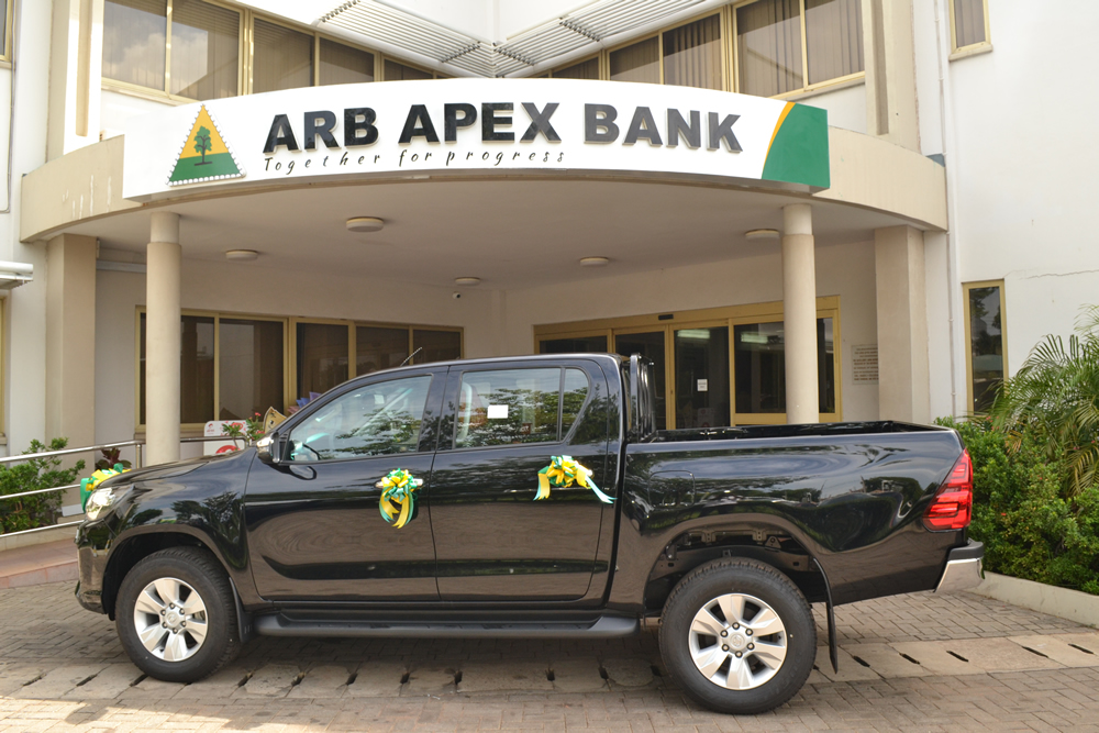 ARB Apex Bank Donates A New Toyota Pickup To The Association Of Rural Banks